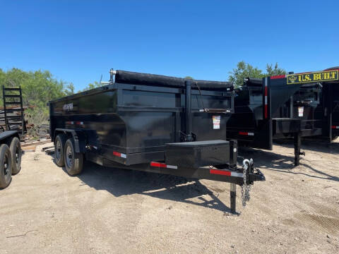 2022 TEXAS PRIDE - Dump Trailer  - BUMPER PULL  for sale at LJD Sales in Lampasas TX