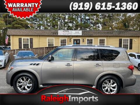2014 Infiniti QX80 for sale at Raleigh Imports in Raleigh NC