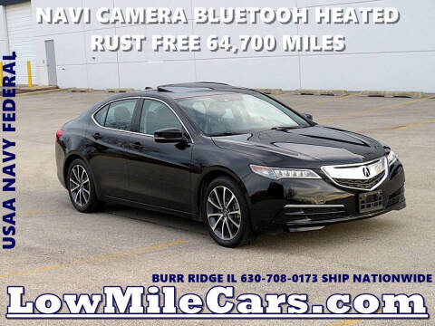 2015 Acura TLX for sale at LowMileCars.com / LM CARS INC in Burr Ridge IL