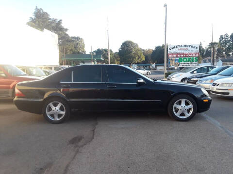 2004 Mercedes-Benz S-Class for sale at Goleta Motors in Goleta CA