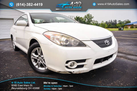 2008 Toyota Camry Solara for sale at 4:19 Auto Sales LTD in Reynoldsburg OH