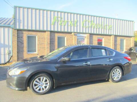 2016 Nissan Altima for sale at First Choice Auto in Greenville SC