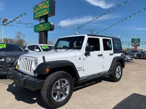 2015 Jeep Wrangler Unlimited for sale at Pasadena Auto Planet in Houston TX