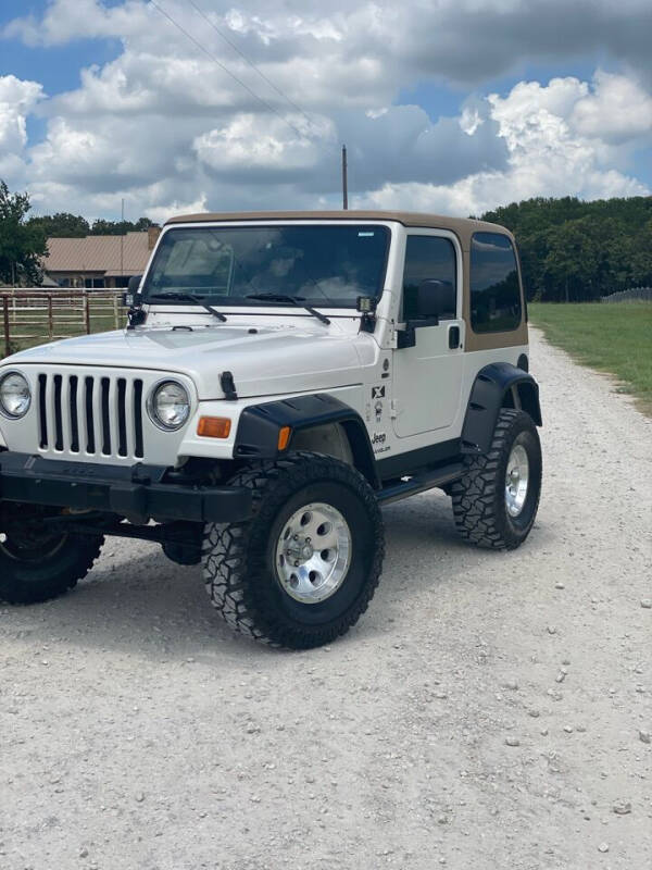 2003 Jeep Wrangler for sale at Andover Auto Group, LLC. in Argyle TX