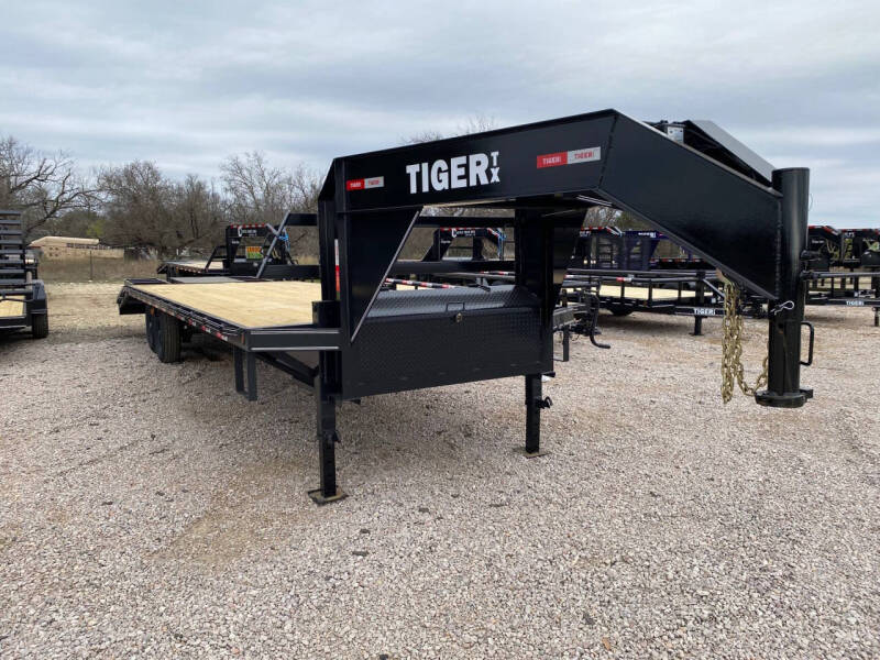 2025 TIGER - Gooseneck - Flatbed Trailer  for sale at LJD Sales in Lampasas TX