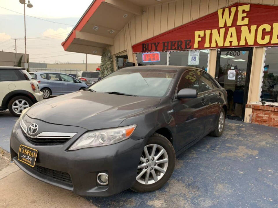 2011 Toyota Camry Hybrid for sale at Caspian Auto Sales in Oklahoma City, OK