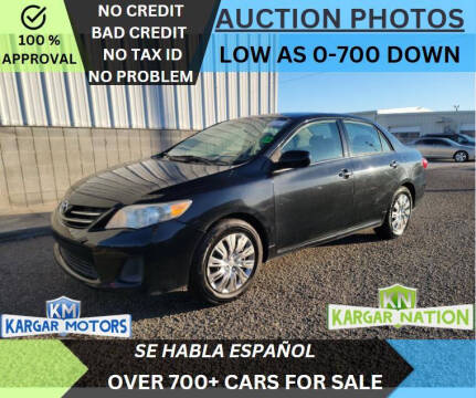 2013 Toyota Corolla for sale at Kargar Motors of Manassas in Manassas VA