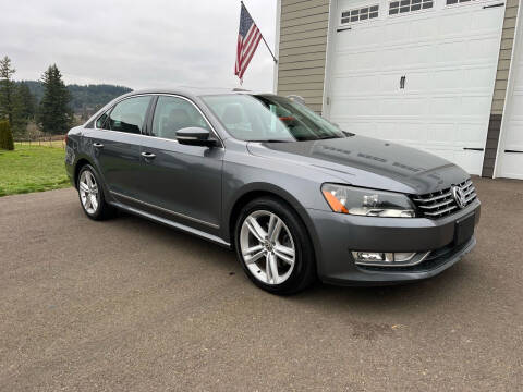 2013 Volkswagen Passat for sale at Catuna Motor Company in Damascus OR