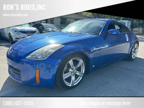 2006 Nissan 350Z for sale at RON'S RIDES,INC in Bunnell FL