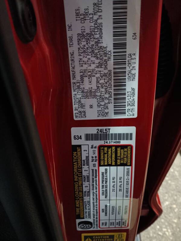 2013 Toyota Tundra Limited