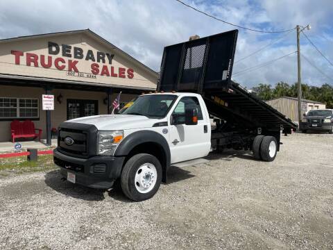 2014 Ford F-550 for sale at DEBARY TRUCK SALES in Sanford FL
