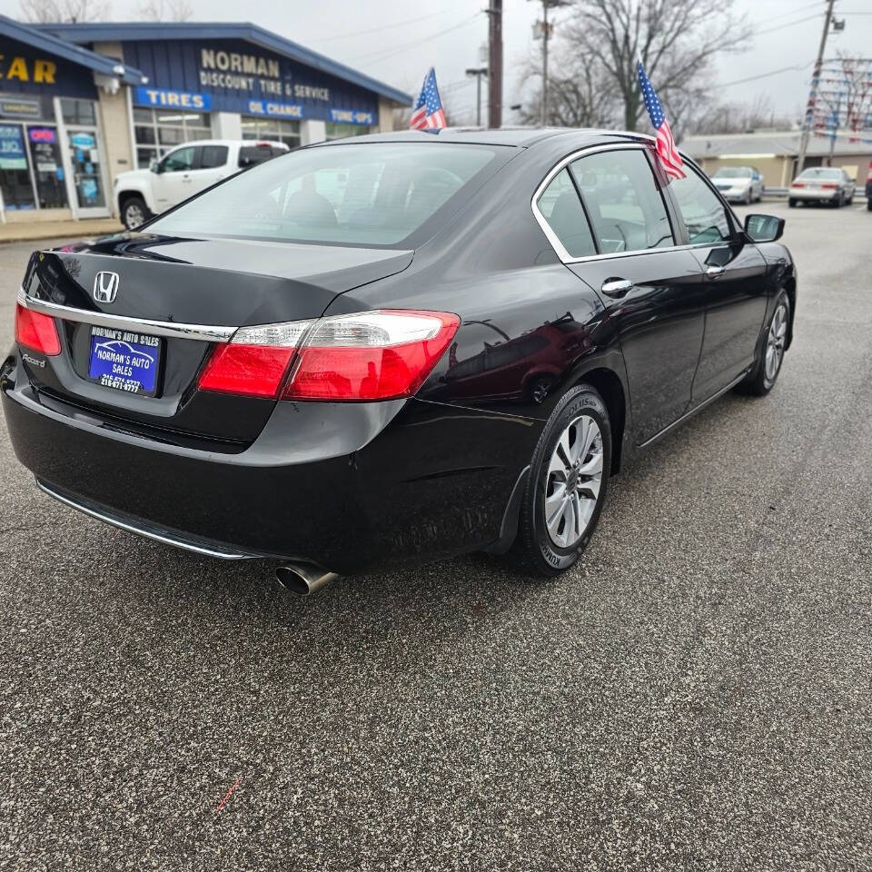 2014 Honda Accord for sale at Norman's Auto Sales in Cleveland, OH