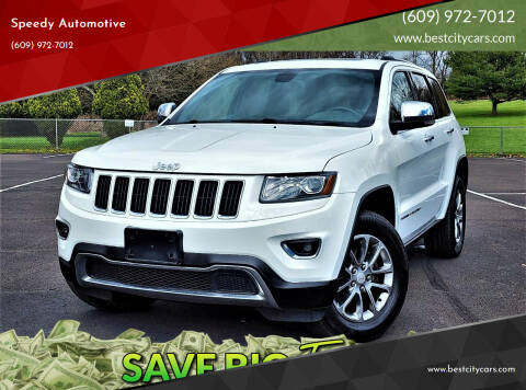 2014 Jeep Grand Cherokee for sale at Speedy Automotive in Philadelphia PA