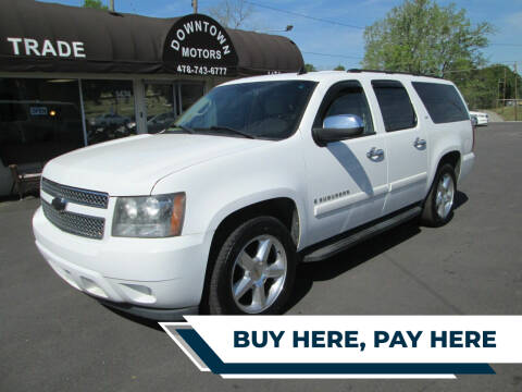 2008 Chevrolet Suburban for sale at DOWNTOWN MOTORS in Macon GA