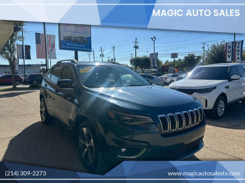 2019 Jeep Cherokee for sale at Magic Auto Sales in Dallas TX