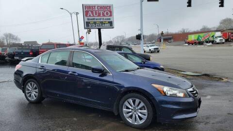 2011 Honda Accord for sale at FIRST CHOICE AUTO Inc in Middletown OH