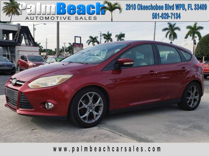 2014 Ford Focus for sale at Palm Beach Automotive Sales in West Palm Beach FL