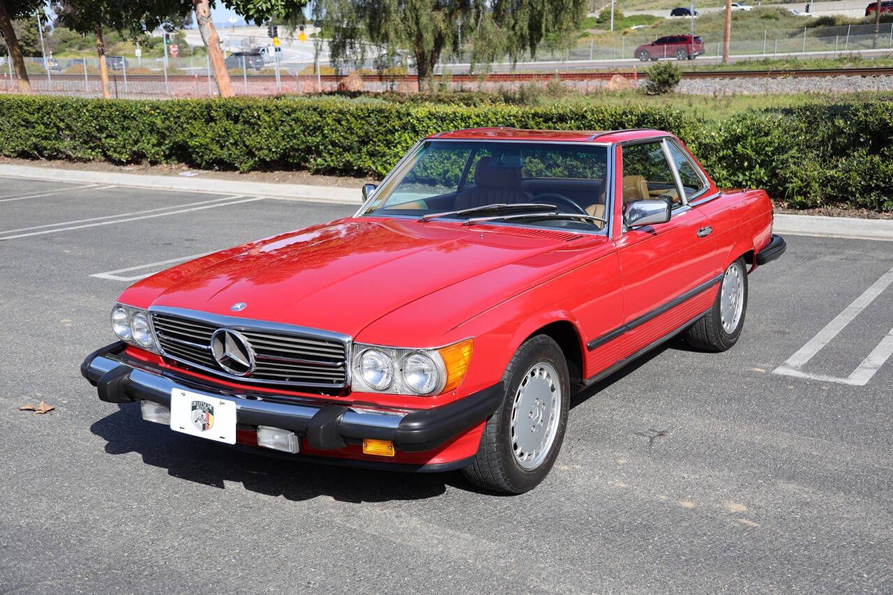 1987 Mercedes-Benz 560-Class for sale at DE AUTOS INC in San Juan Capistrano, CA