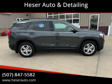 2019 GMC Terrain for sale at Heser Auto & Detailing in Jackson MN