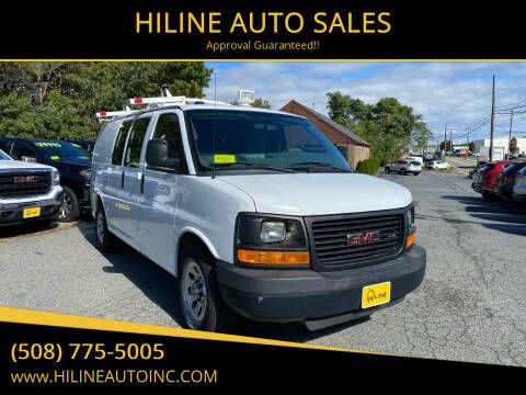 2013 GMC Savana for sale at HILINE AUTO SALES in Hyannis MA