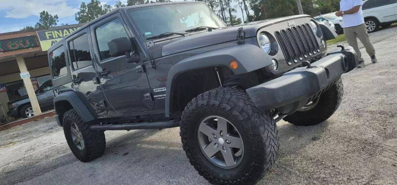 2018 Jeep Wrangler JK Unlimited for sale at Wholesale Car and Truck Sales in Plant City FL