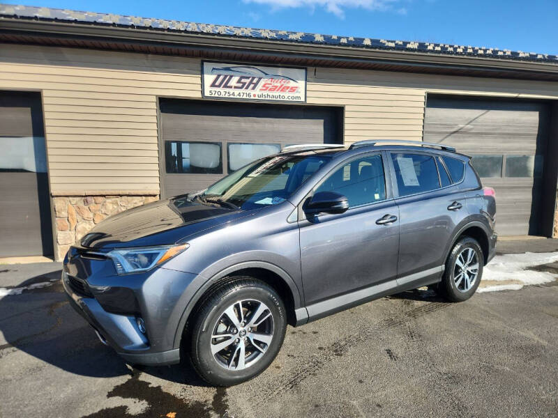 2018 Toyota RAV4 for sale at Ulsh Auto Sales Inc. in Schuylkill Haven PA