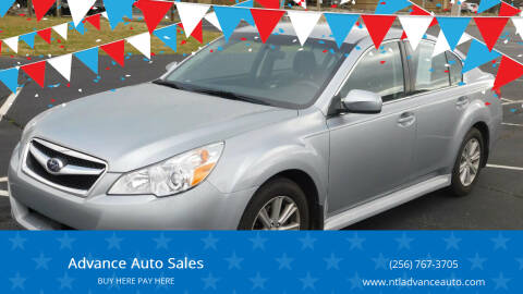 2012 Subaru Legacy for sale at Advance Auto Sales in Florence AL