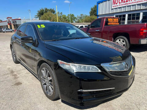 2015 Acura TLX for sale at Friendly Auto Sales in Pasadena TX