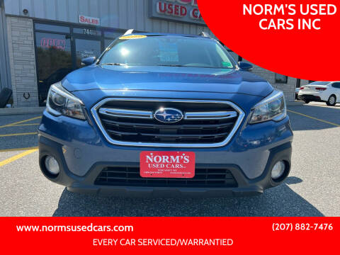 2019 Subaru Outback for sale at NORM'S USED CARS INC in Wiscasset ME