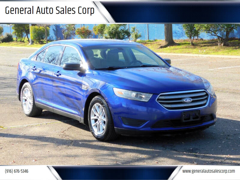 2014 Ford Taurus for sale at General Auto Sales Corp in Sacramento CA