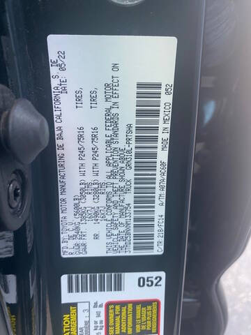 2022 Toyota Tacoma SR5 V6