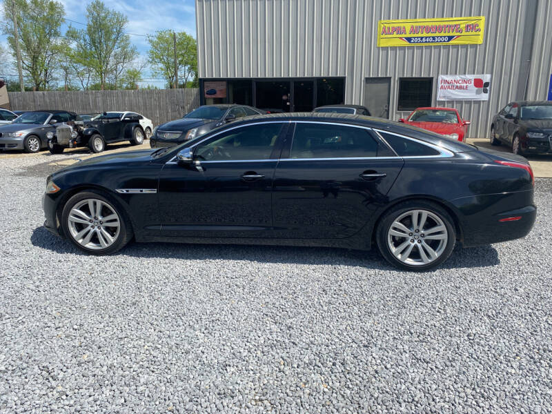 2012 Jaguar XJL for sale at Alpha Automotive in Odenville AL