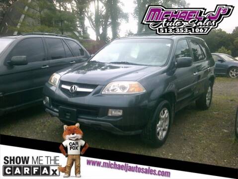 2005 Acura MDX for sale at MICHAEL J'S AUTO SALES in Cleves OH