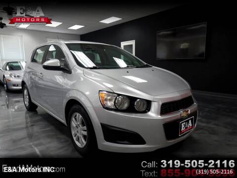 2013 Chevrolet Sonic for sale at E&A Motors in Waterloo IA