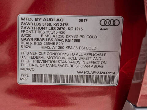 2018 Audi Q5