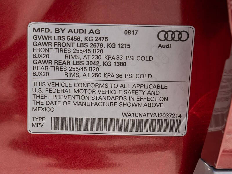 2018 Audi Q5