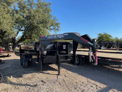 2023 TEXAS PRIDE - Dump Trailer Gooseneck- 14'X for sale at LJD Sales in Lampasas TX