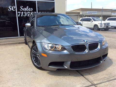 2009 BMW M3 for sale at SC SALES INC in Houston TX