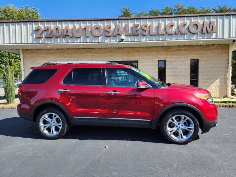 2013 Ford Explorer for sale at 220 Auto Sales LLC in Madison NC