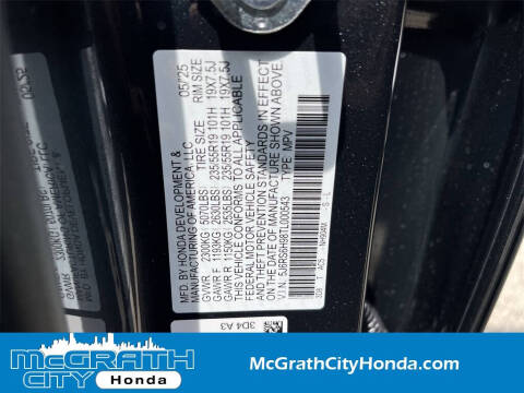 2026 Honda CR-V Hybrid Sport Touring