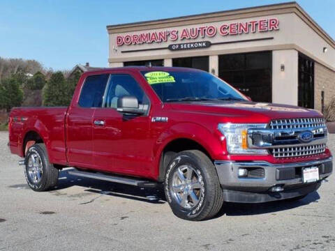 2019 Ford F-150 for sale at DORMANS AUTO CENTER OF SEEKONK in Seekonk MA