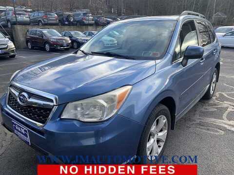 2015 Subaru Forester for sale at J & M Automotive in Naugatuck CT