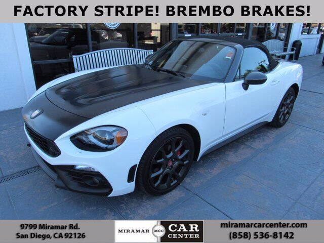 Fiat 124 Spider For Sale In California Carsforsale Com