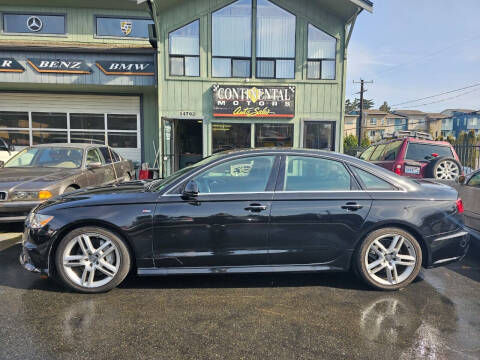 2017 Audi A6 for sale at Continental Motors Inc in Lake Forest Park WA