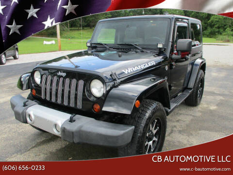 2010 Jeep Wrangler for sale at CB Automotive LLC in Corbin KY