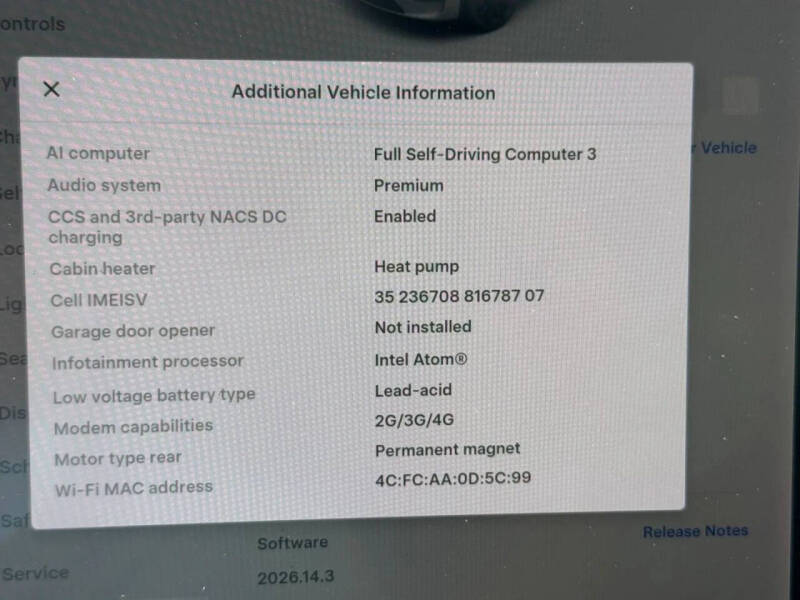 2021 Tesla Model Y Standard Range