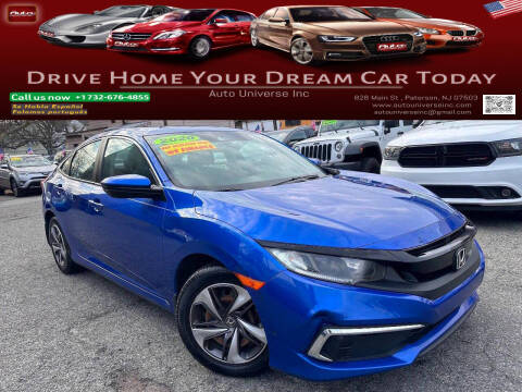 2020 Honda Civic for sale at Auto Universe Inc in Paterson NJ