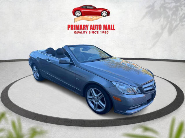 2012 Mercedes-Benz E-Class for sale at Primary Auto Mall in Fort Myers, FL