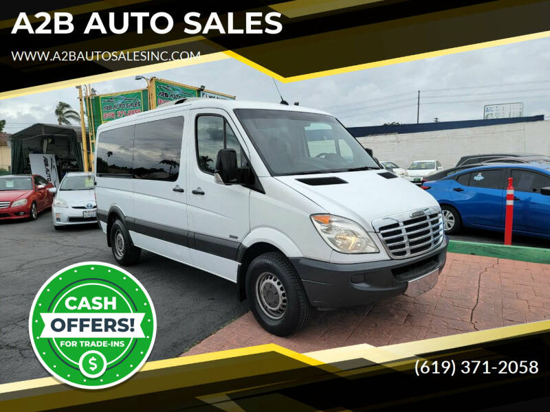 2010 Freightliner Sprinter for sale at A2B AUTO SALES in Chula Vista CA