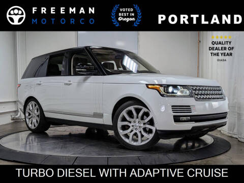 2016 Land Rover Range Rover for sale at Freeman Motor Company in Portland OR